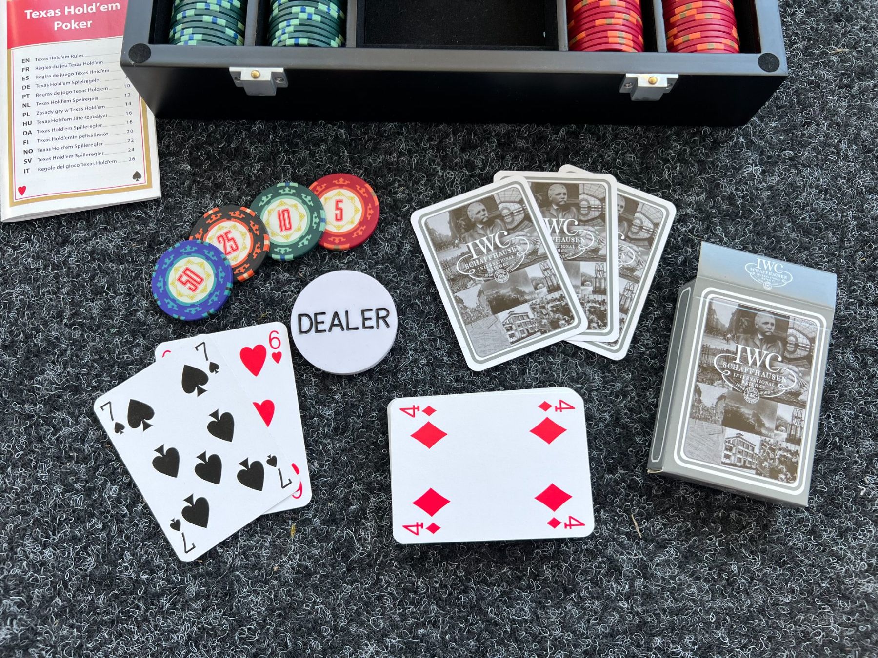 Jouets: IWC Schaffhausen Poker Set – D'occasion à Ramsen par schubert-classic.ch 1