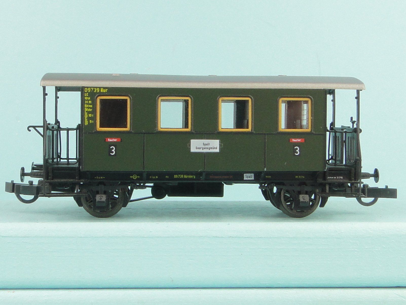 Roco Modellini di ferrovie: Roco H0 3 X  Länderbahnwagen – Usato da Bülach venduto da cann11 5