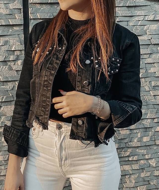 Giacche: Schwarze Jeansjacke – Usato da Zwingen venduto da KatjaM 1
