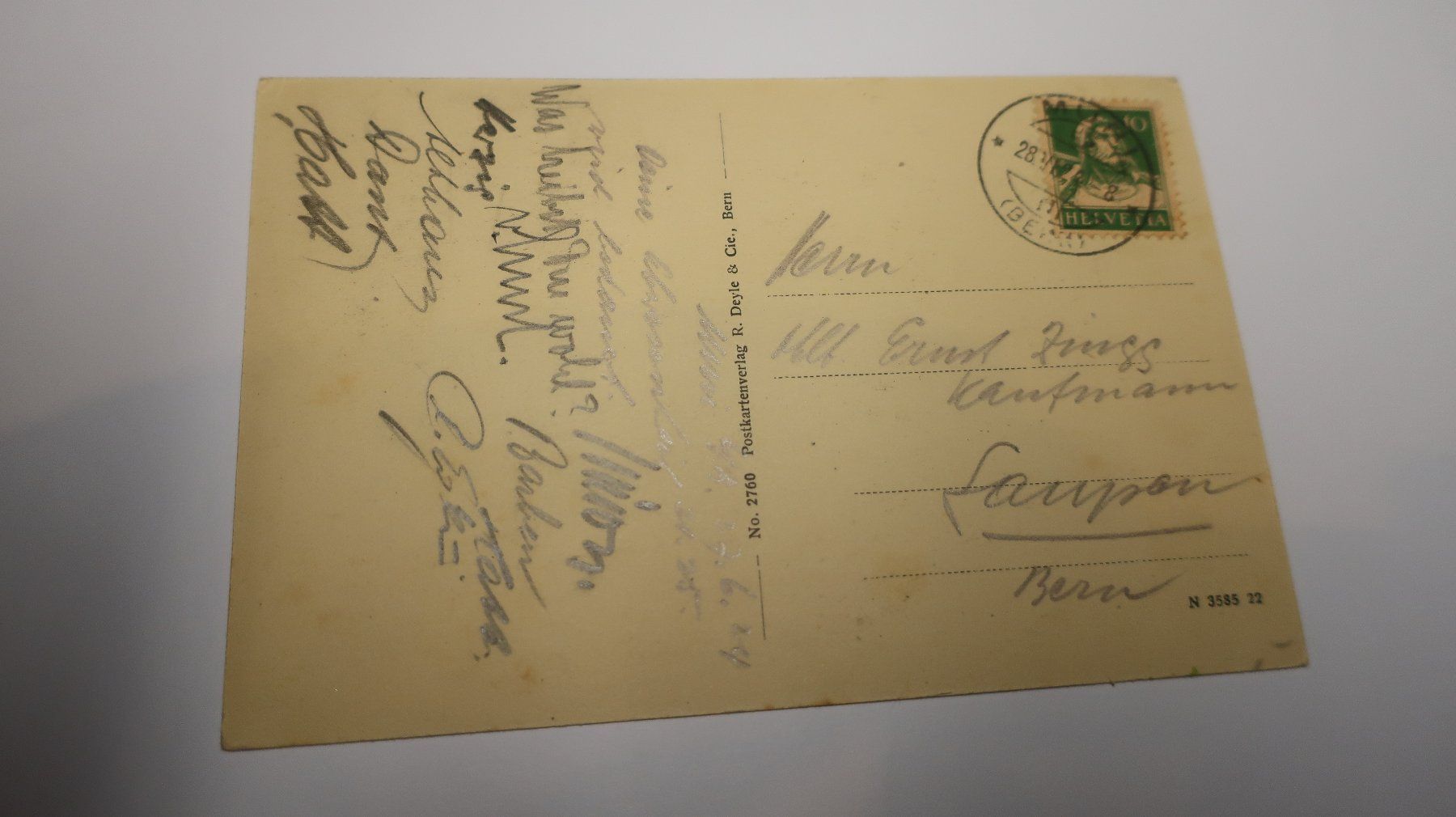 Cartoline postali: Müri (Bern)  1924 – Usato da Cormoret venduto da Pascalll2001 3
