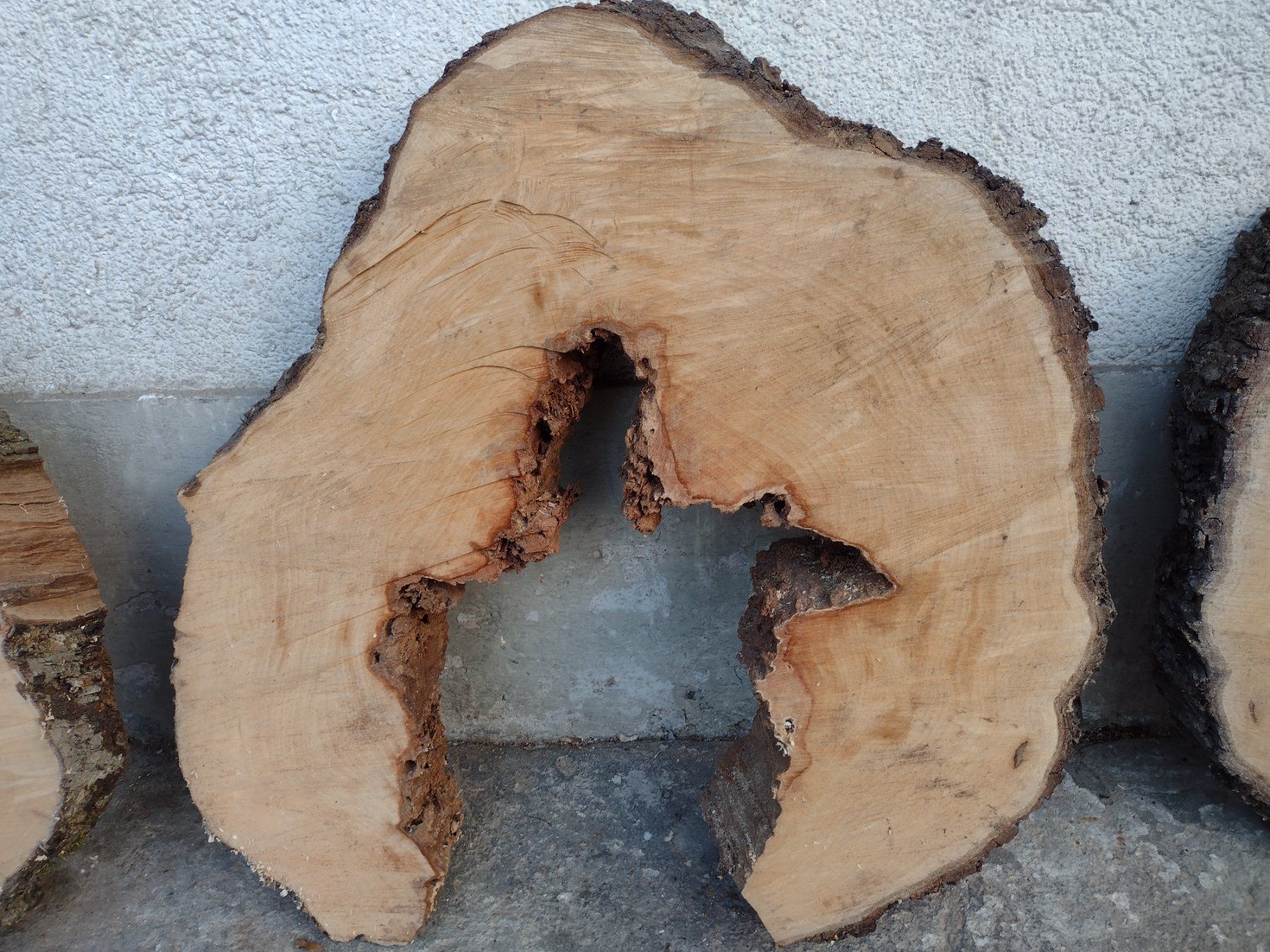 Holzartikel: Baumscheiben aus Birnbaum – Gebraucht aus Dinhard von Mittelstenweiler 2