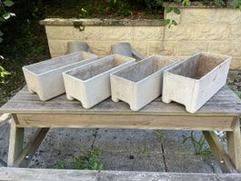 4 Jardinières Eternit