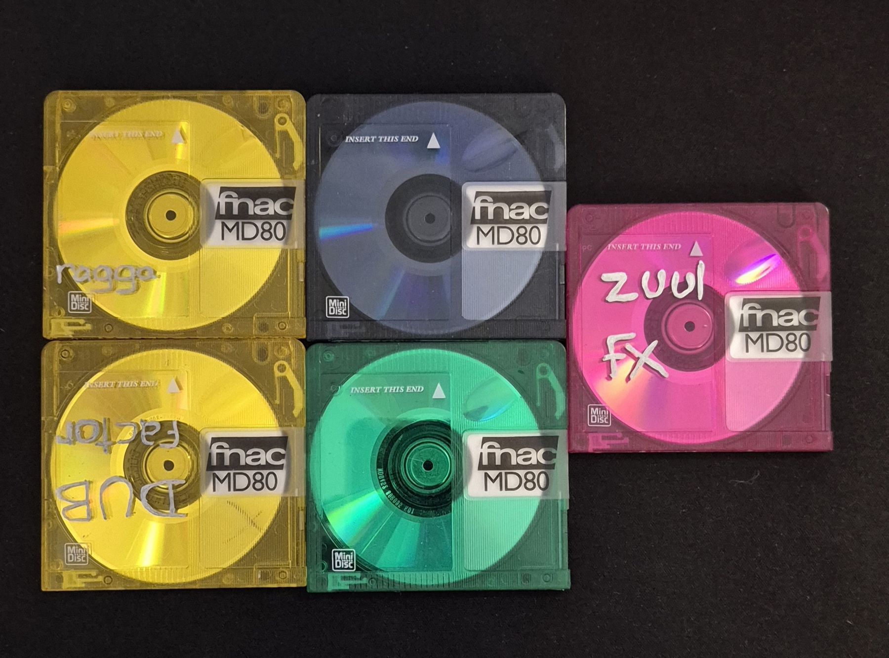 Minidisc: Minidisc Fnac MD80 - lot de 5 – Usato da Neyruz FR venduto da RetroLab_