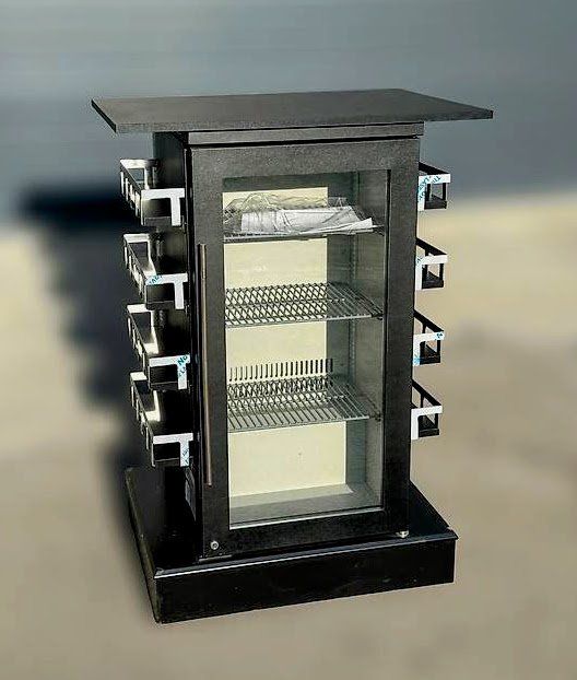 Frigoriferi: Réfrigérateur vitré compact style GGM Gastro – Usato da Vétroz venduto da Polygroup 1
