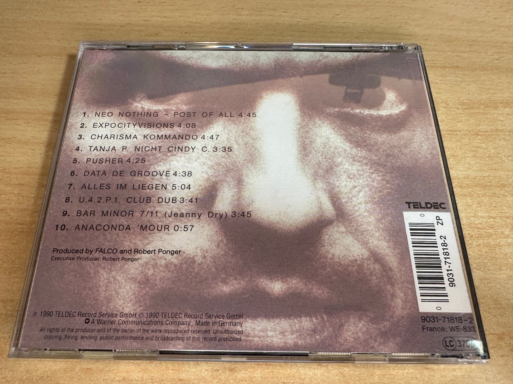 CD: X2 Falco – Data De Groove – Usato da Rikon im Tösstal venduto da Alpenmutz 1