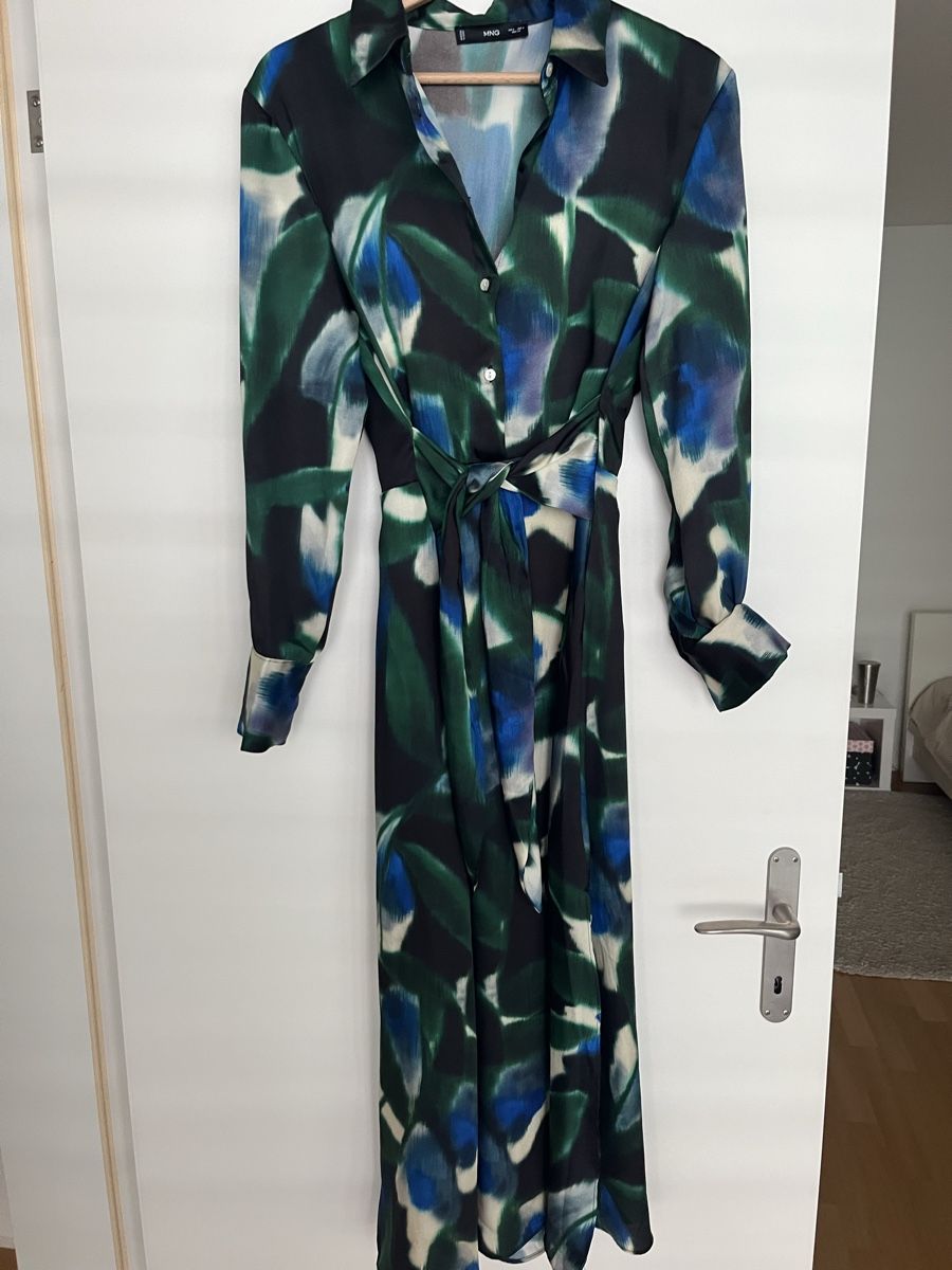 Mango Vestiti: Robe longue bleue mango – Usato da Neuchâtel venduto da Ariane_vn00 1