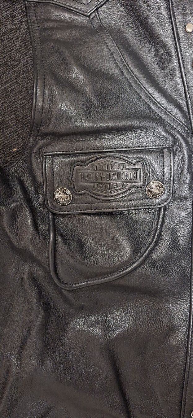 Harley-Davidson Hosen: Harley-Davidson Chaps Leder Schwarz Grösse L Gut – Gebraucht aus Brugg AG von bacbac5757 1