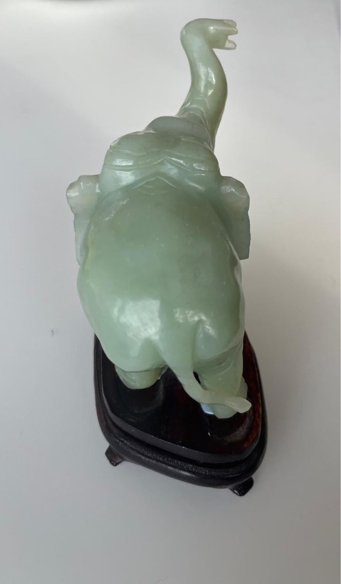 Statuette: 2 Jadeelefanten – Usato da Schaffhausen venduto da Agostina105 1