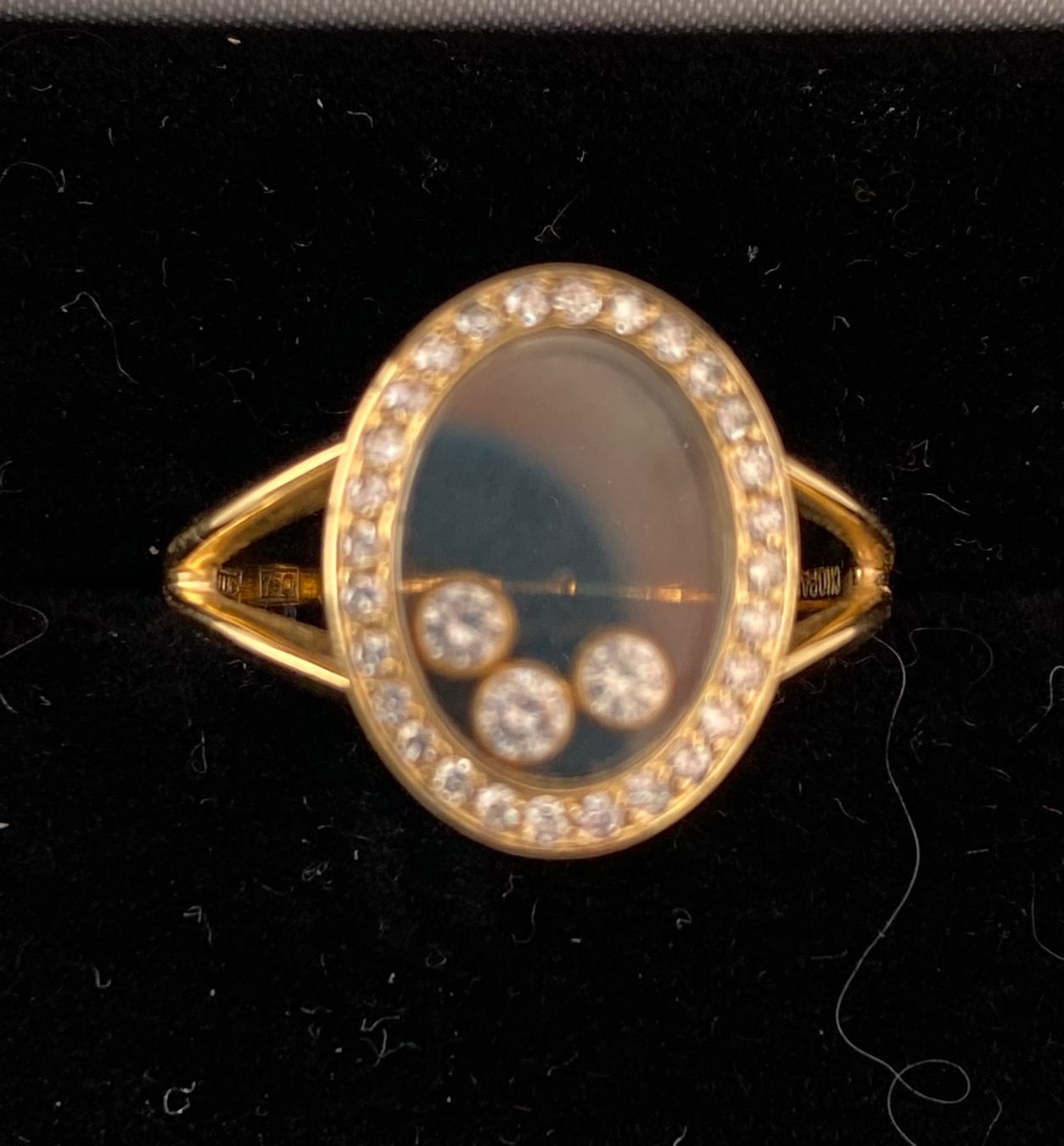 Chopard Anelli: Chopard Happy Diamonds Ring 18K Gold Diamanten – Nuovo (secondo la descrizione) da Wettingen venduto da taloo 1