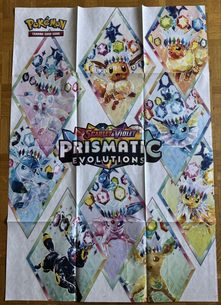 Pokémon Carte collezionabili: Poster Pokémon EV8.5 – Nuovo (secondo la descrizione) da Lausanne venduto da Dri_Shop
