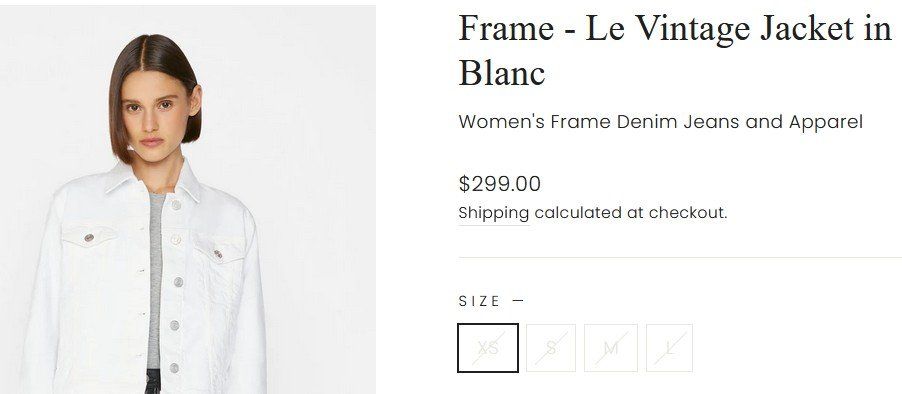 Giacche: FRAME Jacke / veste XS – Usato da Collonges venduto da arashee 2