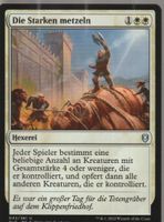 TCG Magic The Gathering MTG CLB  043 Die Starken metzeln
