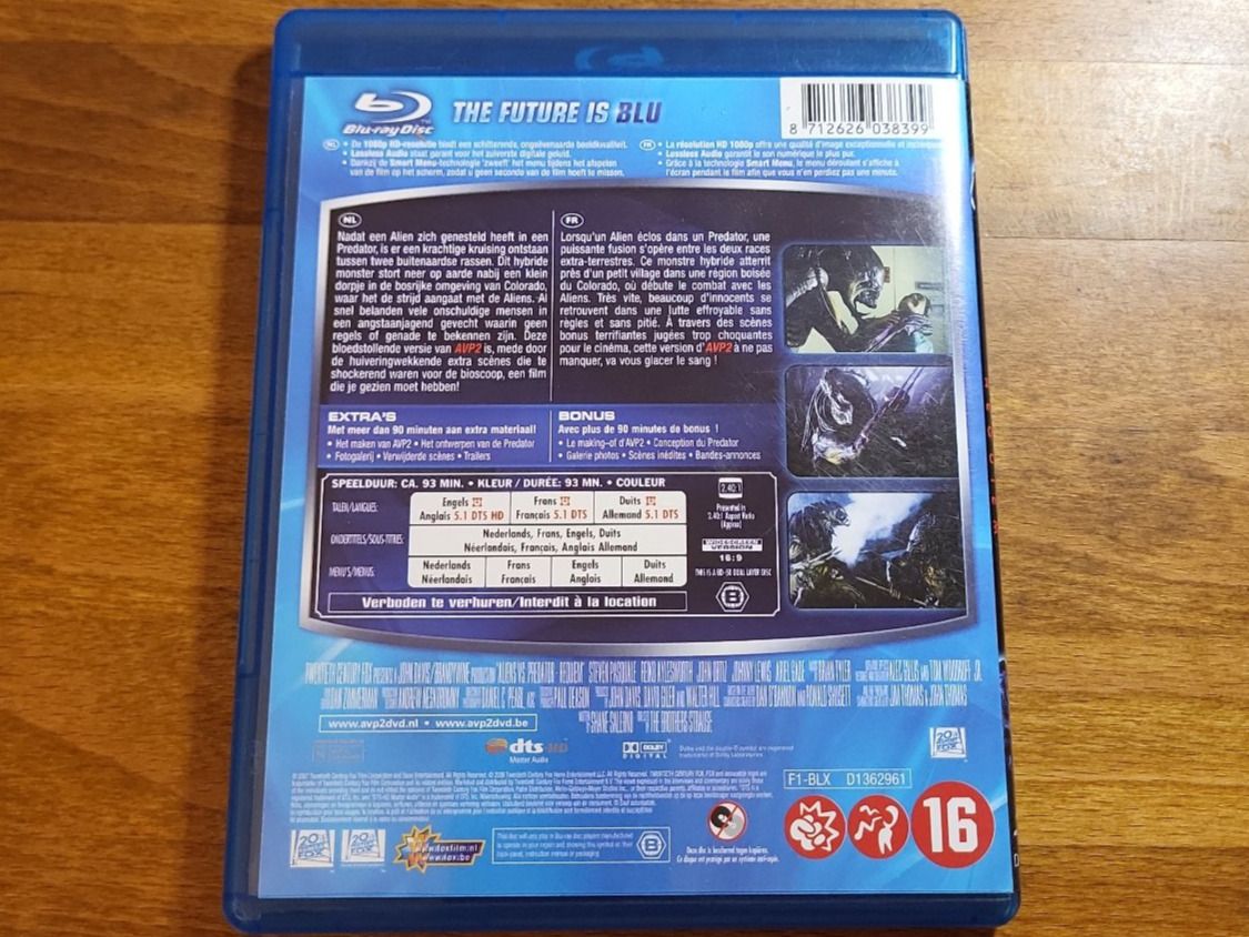 Alle DVDs: AVP2 - Alien vs. Predator 2 (2007) – Gebraucht aus Pfungen von  1
