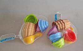 Sandförmchen Cupcake  Set, 2 Packungen Neu