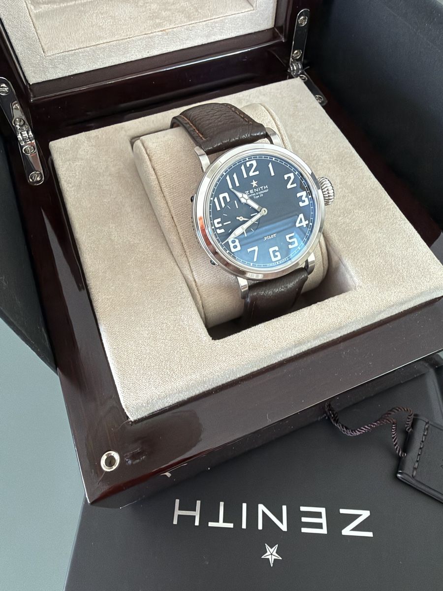 Zenith Montres: Montre Zenith Pilot – D'occasion à Sion par Blackwidow86 3