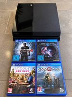 Sony PlayStation 4 PS4 + 4 Spiele  sehr guter Zustand