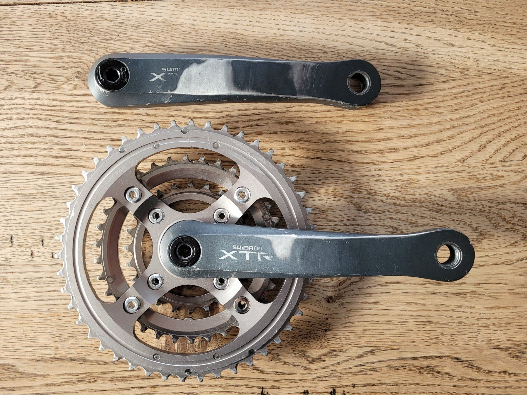 Shimano Ersatzteile: Kurbel XTR FC-M951 – Gebraucht aus Rechthalten von Strike10