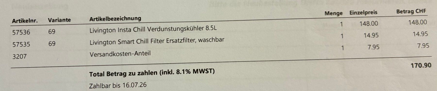 Livington Klimageräte: Kühlgerät, Livington InstaChill – Neu und originalverpackt aus Uznach von Kas-Fri 6