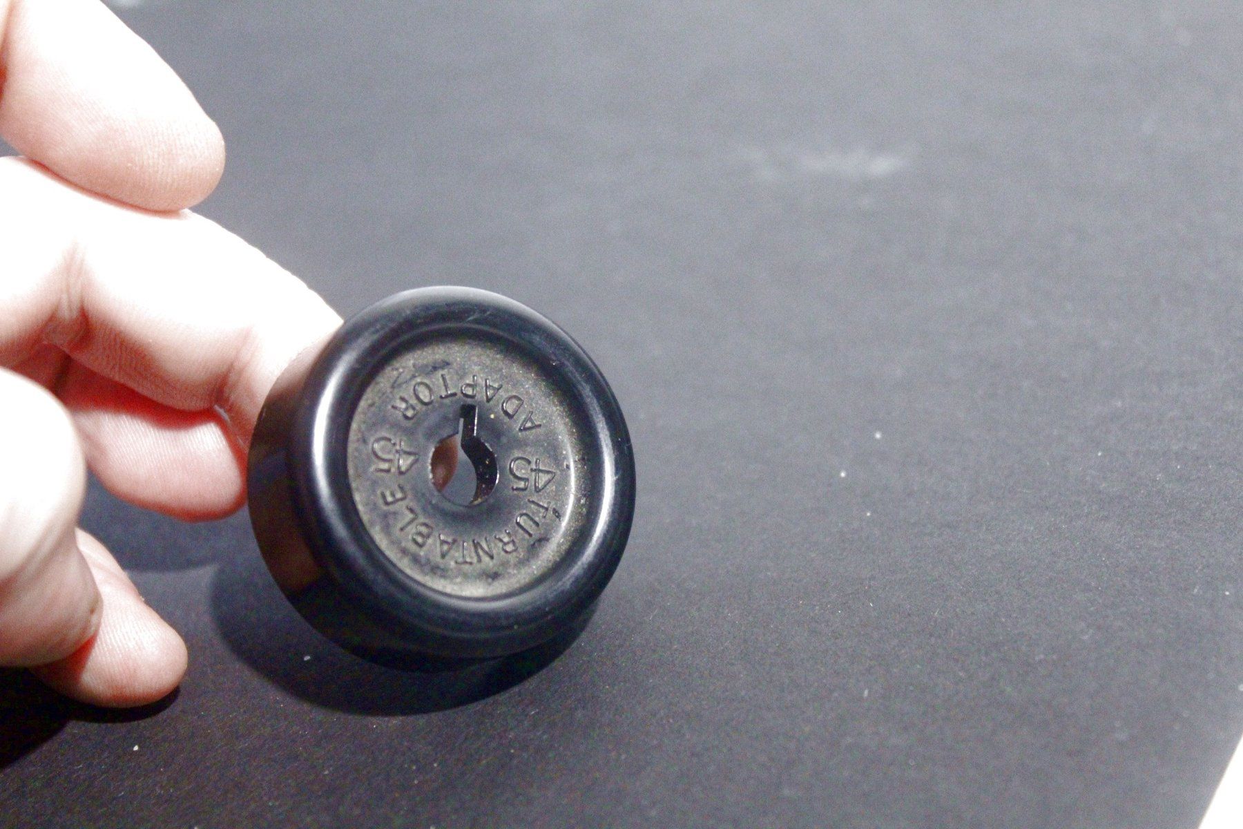 Giradischi: Originaler GARRARD Single Adapter / Single Puck, um 1958 – Usato da Bern venduto da kultiges 9