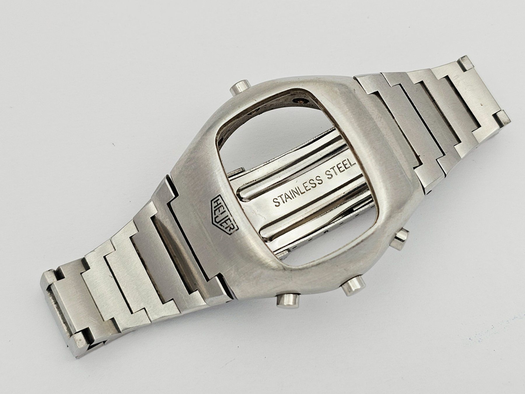 Uhren: Heuer Chronosplit Gehäuse Case mit Stahlband – Gebraucht aus Bassersdorf von AnkerWatch 1