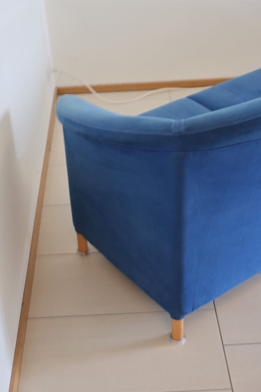 Wittmann Divani: Blaues Designer Sofa Aura von Wittmann – Usato da Zürich venduto da hbm 6
