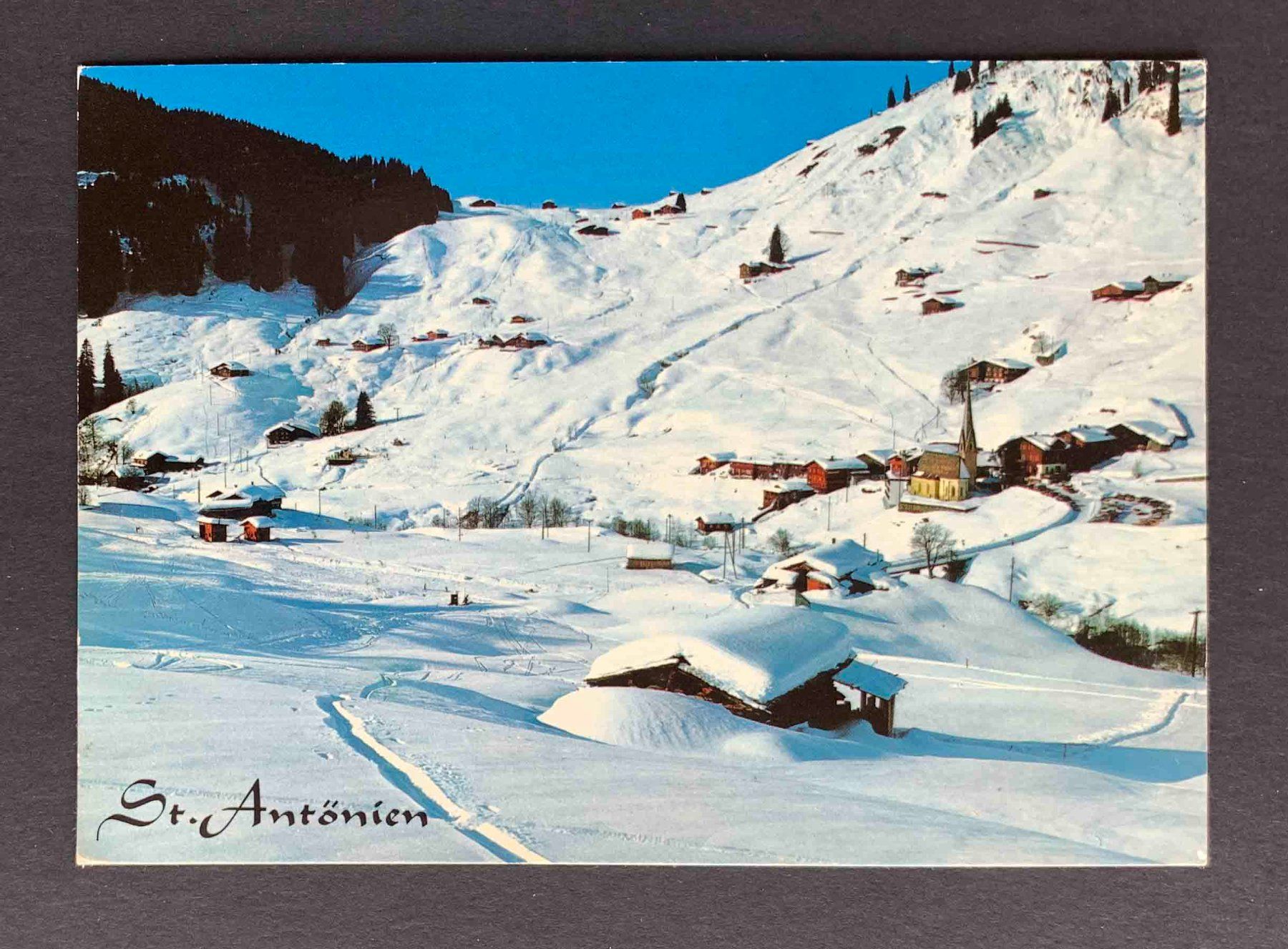 Cartoline postali: AK St Antönien – Usato da Goldau venduto da artelier1