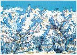 Val d'Anniviers - Pistenplan