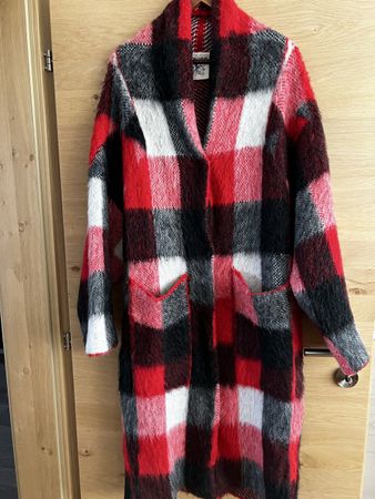 Warmer SEMICOUTURE Mohair Wollmantel, Grösse M. Super! (55)
