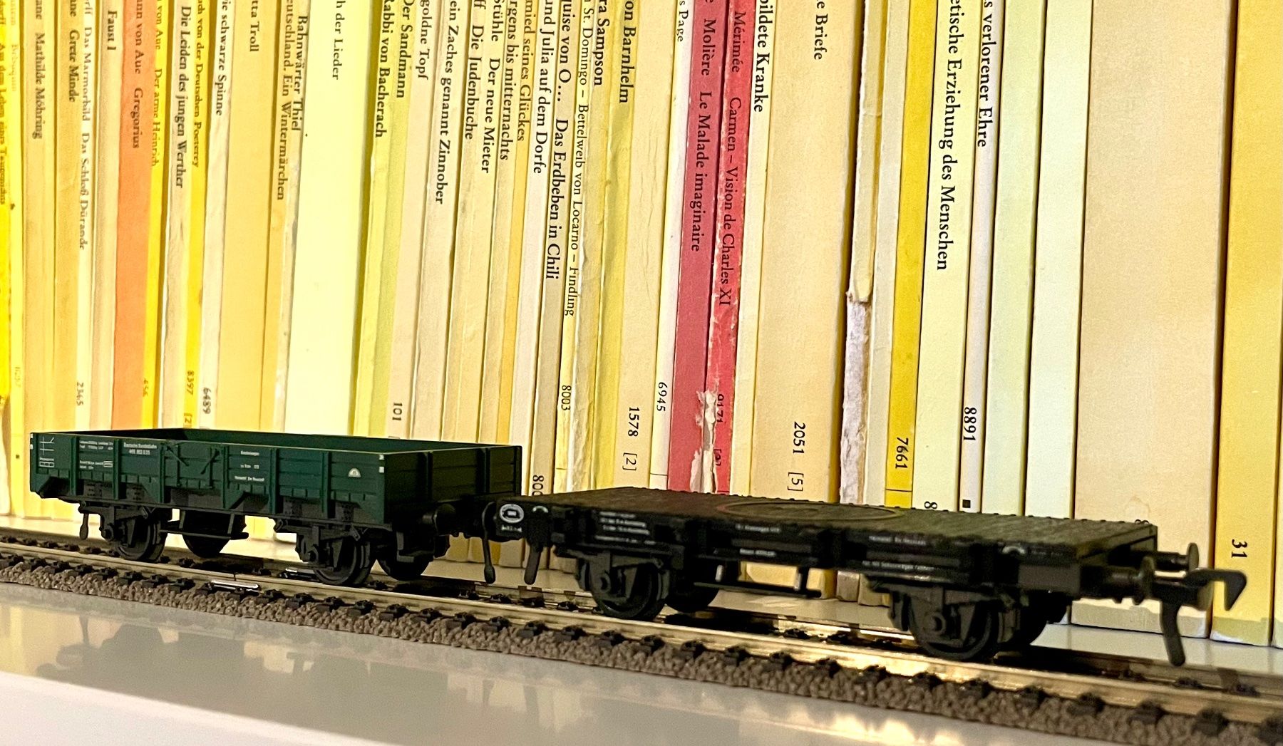 Fleischmann Modellini di ferrovie: Fleischmann H0 Güterwagen Set, Top Zustand – Usato da Bern venduto da Empe76 2