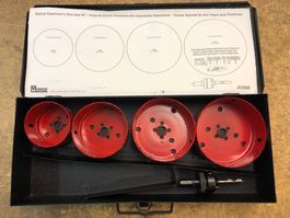 Lochsägensatz MORSE Profi 5-tlg. 76-114 mm
