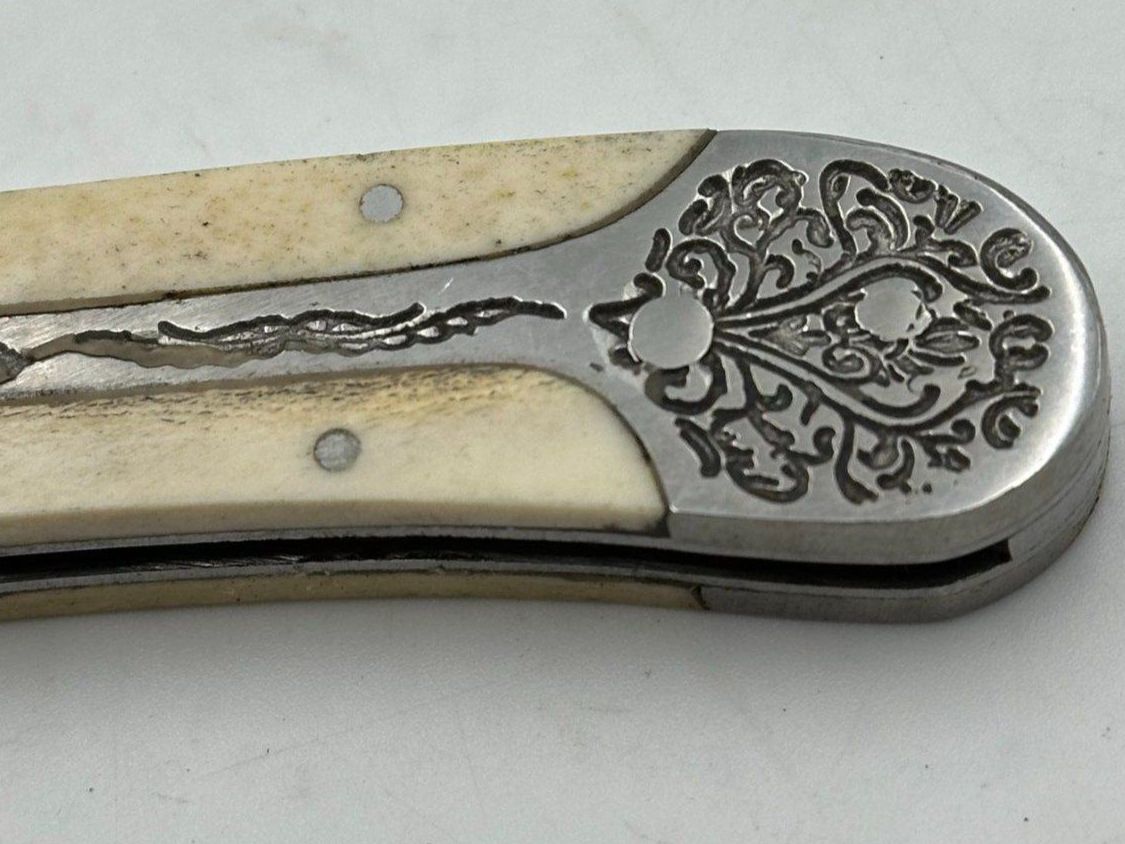 Coltelli tascabile: Klappmesser mit Scheide, Jagdmesser, Taschenmesser – Usato da Luzern venduto da Lager6640 4