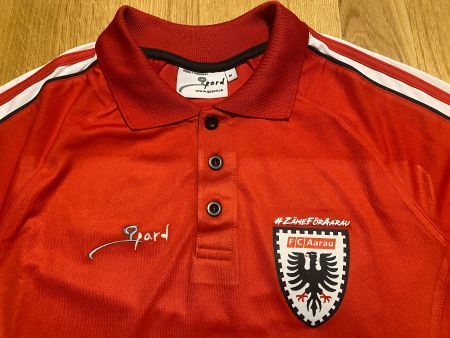 ORIGINAL FC AARAU TRIKOT SHIRT GPARD FCA MAILLOT M