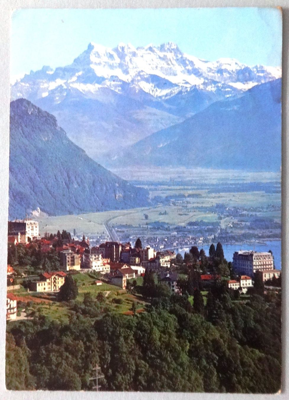 Cartoline postali: Glion-sur-Montreux – Difettoso da Fétigny venduto da Billy2miny