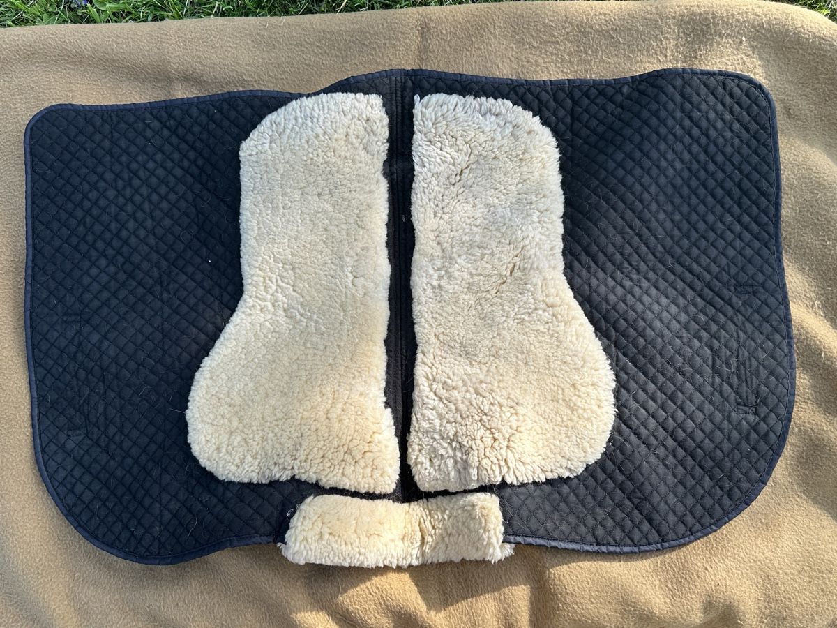 Coperte: Lammfell Satteldecke, Top Zustand – Usato da Wolfhalden venduto da Itss_michelle03 1