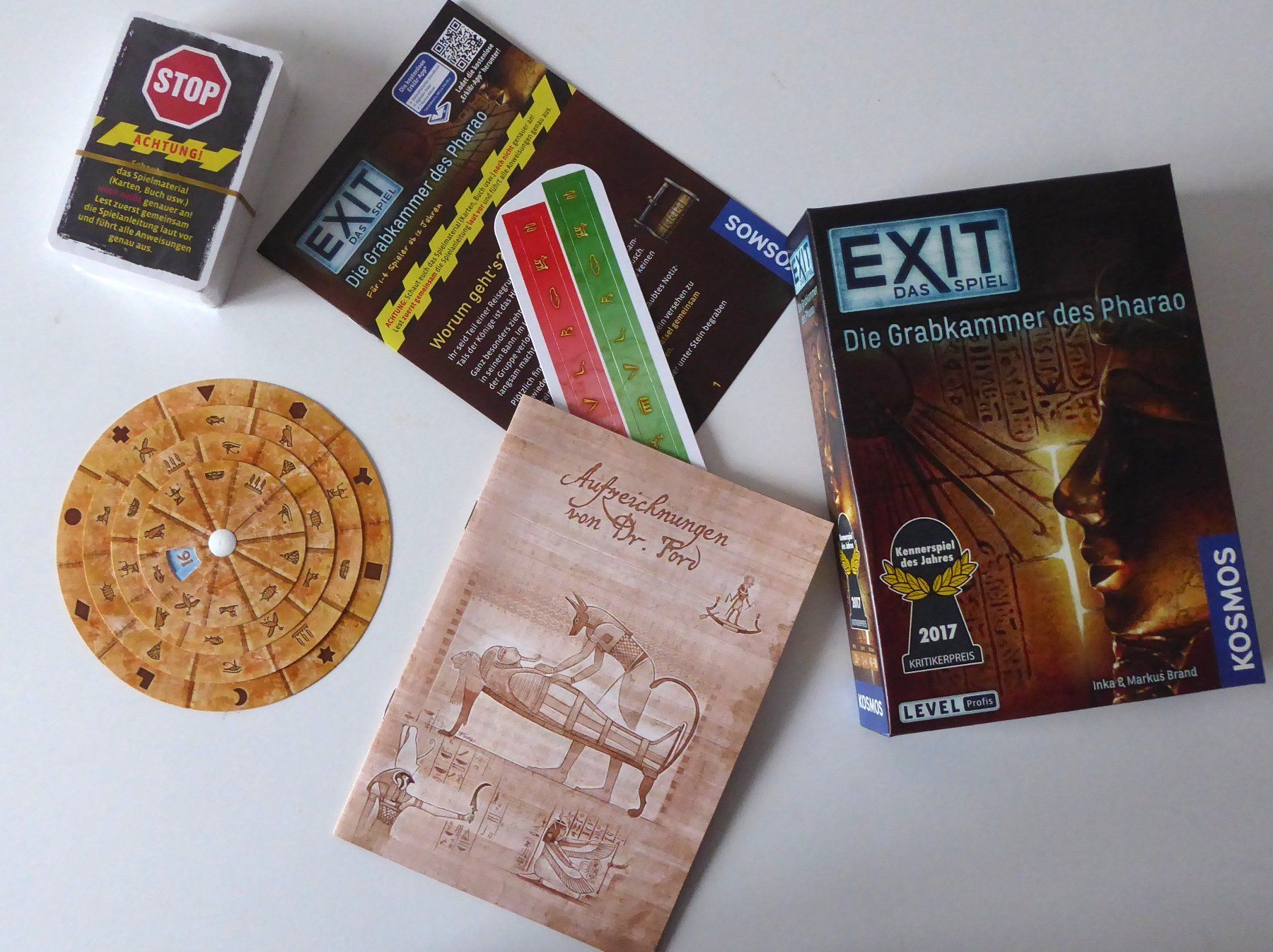 Kosmos Spiele: Exit - Das Spiel: Die Grabkammer des Pharao, kosmos – Neu und originalverpackt aus Wettingen von tonia3 3