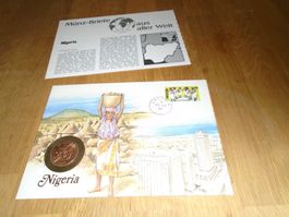 Münzbrief Nigeria