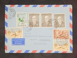 CL25 Enveloppe + Timbre Tunisie 1969