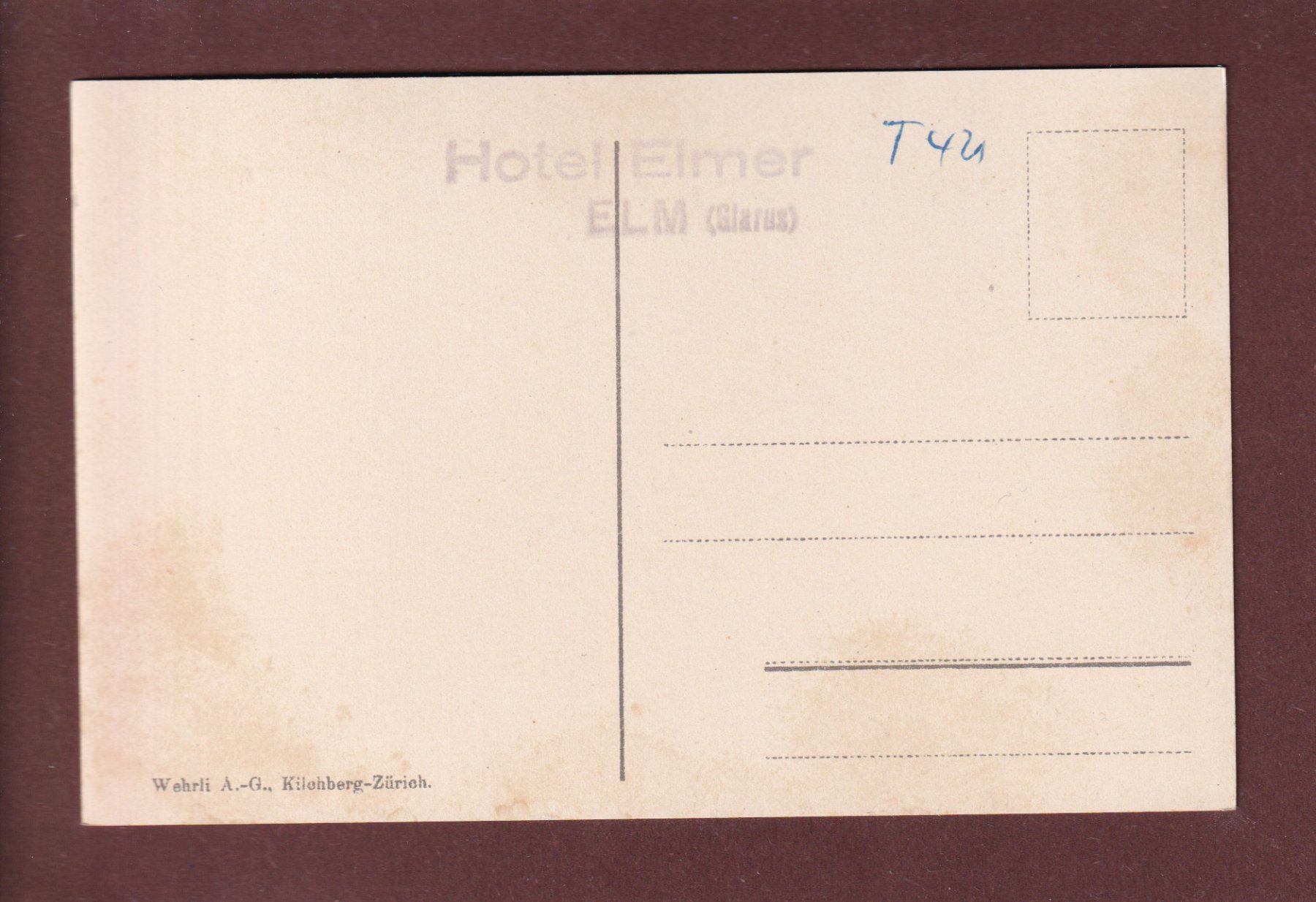 Cartoline postali: ELM und Umgebung - Vogelschau – Usato da Pully venduto da nicecards 1