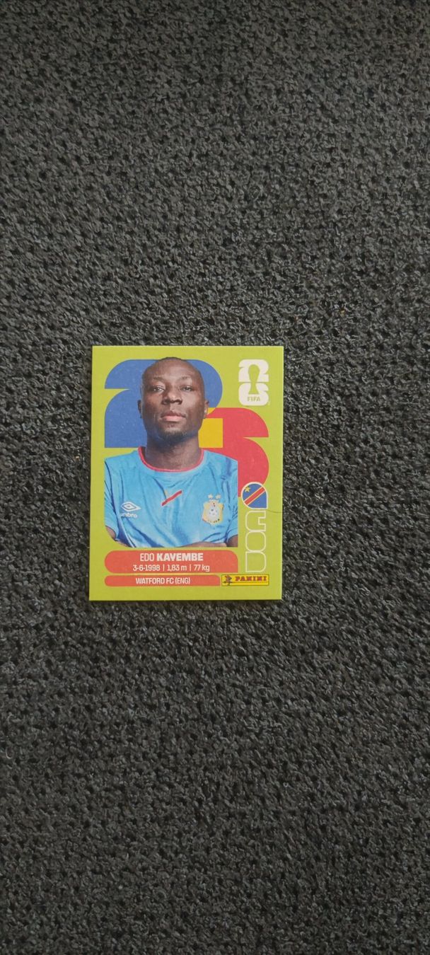 Panini Carte collezionabili: Panini FIFA World Cup 2026 Sticker - COD 10 Edo Kayembe – Nuovo e nell'imballaggio originale da Altstätten SG venduto da Trelli