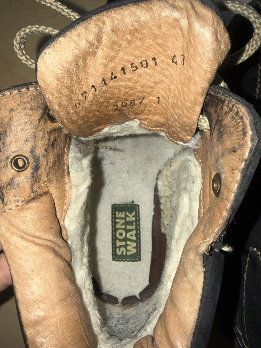 Scarpe da uomo: Herrenstiefel aus echtem Leder Gr.43 – Usato da Buchrain venduto da nat_pl5p 6