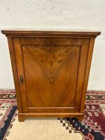antiker Halbschrank Jugendstil Nussbaum mit 6 Schubladen