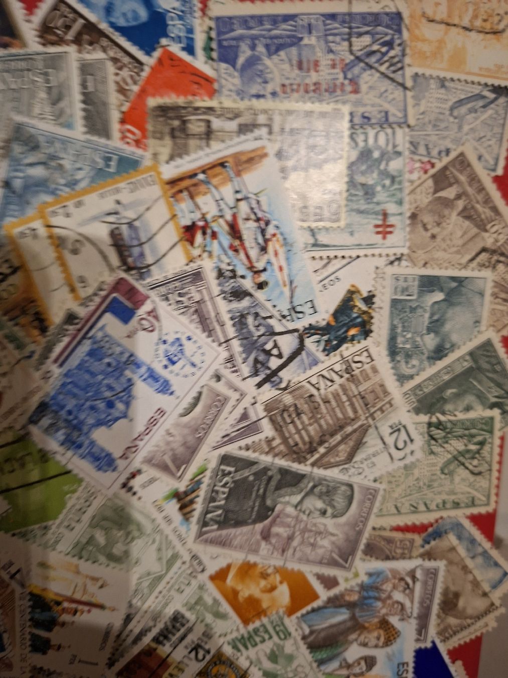 Alle Briefmarken: Lot div. Länder Ausland – Gebraucht aus Balgach von SIMEON27 3