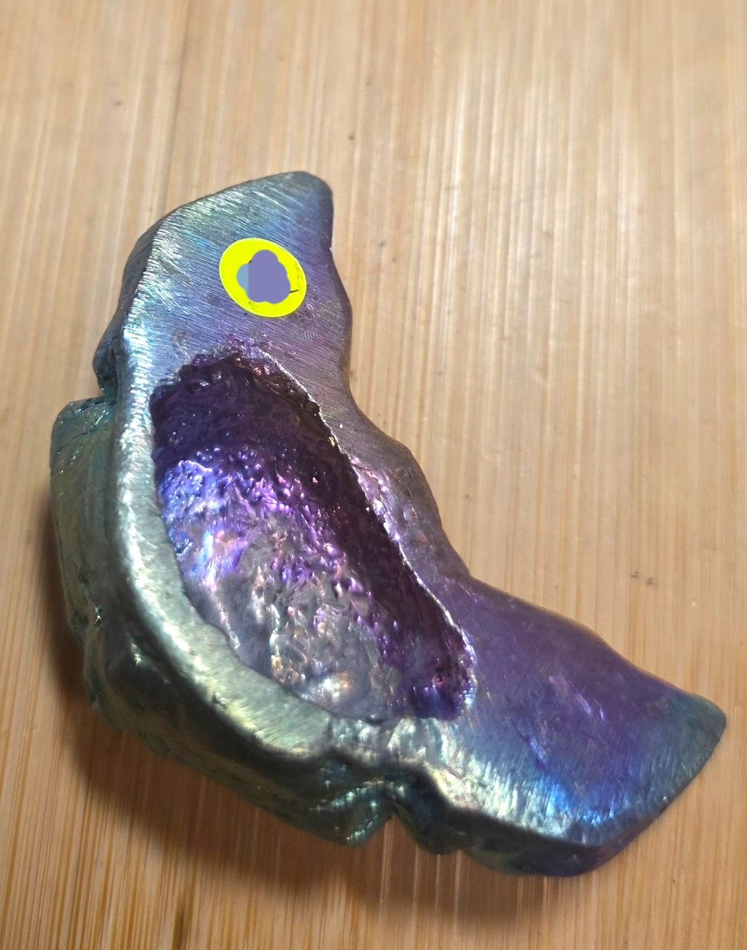 Minerali & Pietre curative: Bismuth Sphinx Kopf 160g – Nuovo e nell'imballaggio originale da Matzingen venduto da Shay_Crystalz 1