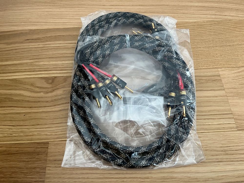 Viablue - Câble audio haut de gamme - Absorbeur - Spikes d'Allemagne