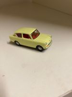 Hellgelber Ford Anglia 1/87 Oxfort Diecast ASD335E.