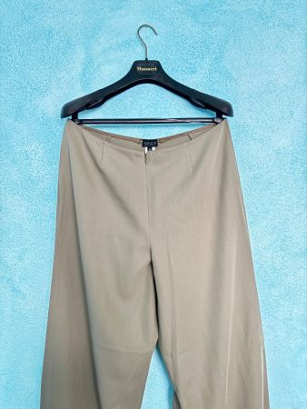 Pantaloni eleganti Krizia beige, taglia 46, perfetti per ...
