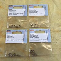 LOT METALL-ELEMENT OVAL 10X5MM JE 5STK.