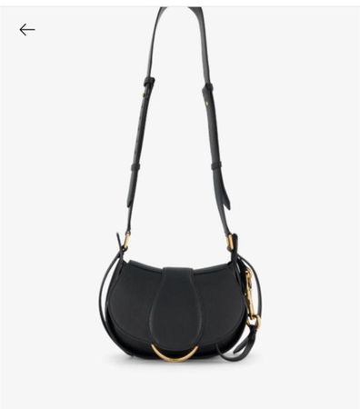 Umhängetasche Chloé Ride schwarz/black,