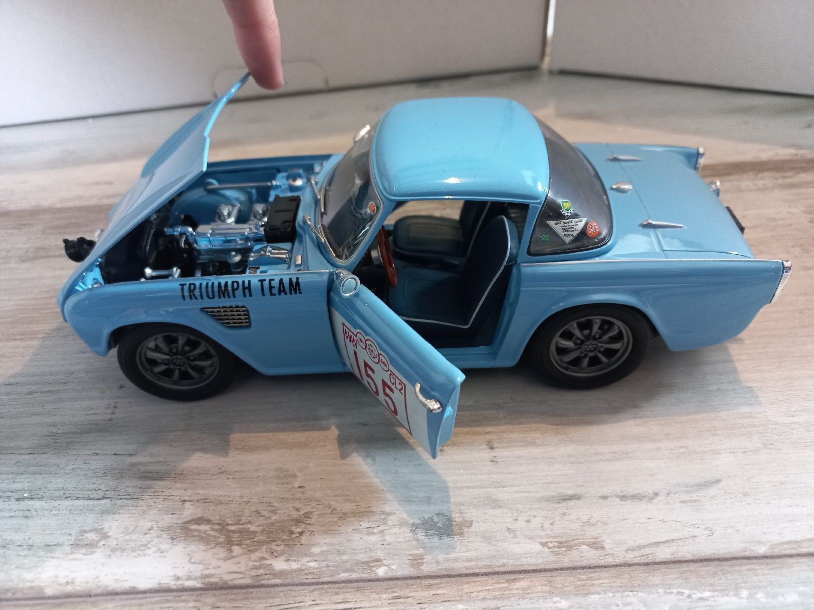 Triumph Modellini d'auto: Triumph TR4 Rally 1/18 Jadi – Usato da Attalens venduto da remy_s00 4