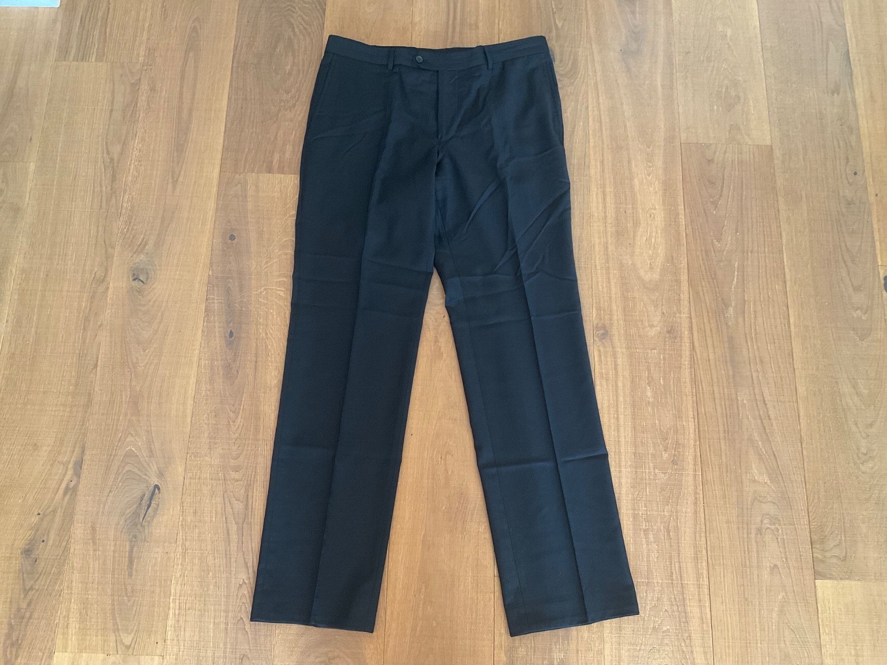Esprit Pantaloni: Schwarze Stoffhose Gr. 52 Esprit Collection Wolle – Usato da Winterthur venduto da aionila